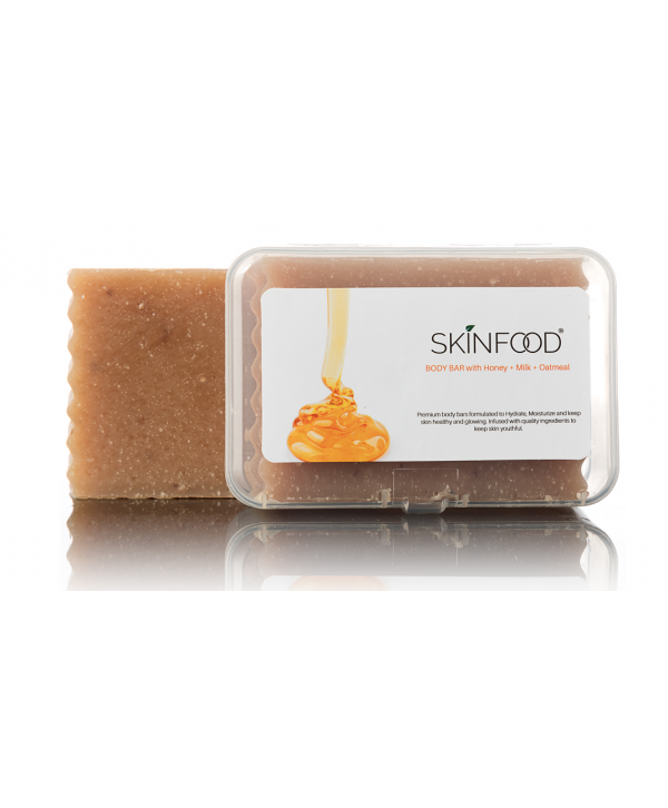 Honey, Milk and Oatmeal Body Bar